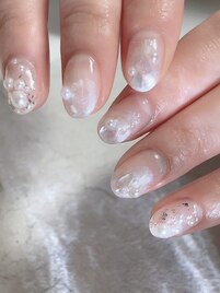 パールニュアンスネイル