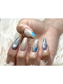 手描きアートが得意なサロン