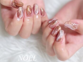 ノエル(NOEL)の写真/シンプル上品ネイル～ニュアンスまで☆仕上がりの美しさにこだわりアリ◎シンプルでもキレイな指先に！