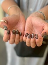 ニコッテ 本厚木(nicotte.)/ニュアンスネイル/柄ネイル