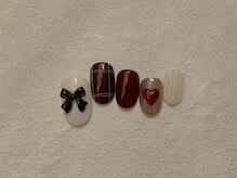 ファーブ(farbe.)/Valentine check *10000