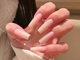 ワンカラー上品ネイル