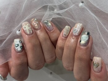 シェルネイル(SHELL NAIL)/レース/推し活/staff:Noa