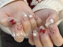 ドットミーバイシュエット(dot Me by chouette)/リボンにハートホロ