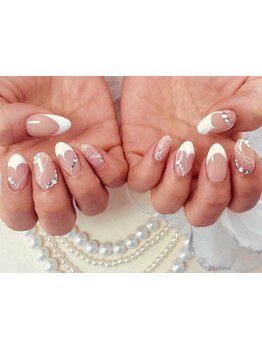 手描きアートが得意なサロン