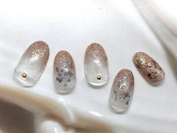 エブロマリン 湘南台店(evromarine)/3月定額グリッターデザイン