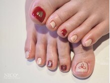 ニコプラス(NICO+)/フットジェルネイル(アート)