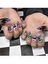 ハロウィンネイル