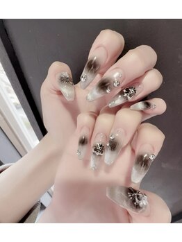 ローラネイル(Roller nail)/ジェルカラグラコース¥8000