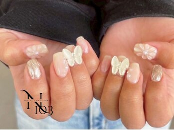 イチマルサン(N゜103)の写真/最新トレンドを意識したデザインで、指先を輝かせる♪お仕事帰りにも通えるのが◎初めての方にもオススメ★
