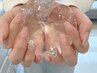 JrクーポンＨＡＮＤ☆ジェルワンカラーアート２本付（新規オフ込み）¥3000