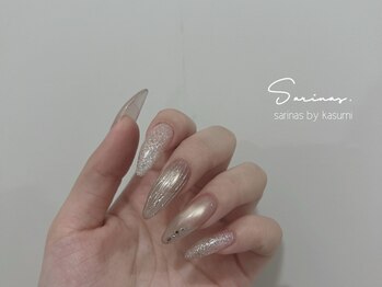 サリナスネイル 西院店(SARINASNAIL)/上品マグネットアート