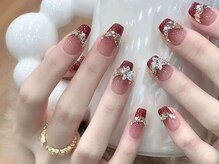 センスネイル 北千住店(Sense Nail)/秋冬ネイル　エレガントデザイン
