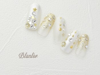 ネイルサロン ブランロール 白金店(Nail Salon Blanl'or)/Champagne X'mas☆