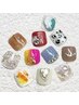 【ご新規様オフ無料】角質ケア+FOOT1本アート ¥7980