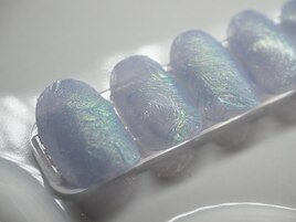 異素材ジェルのアート♪