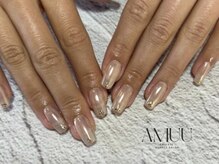 アミュー(AMUU)/《ミラーネイル　大人シンプル》