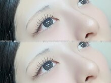 ジュディベル(JudiBelle)/マツエク/フラットラッシュ/束感