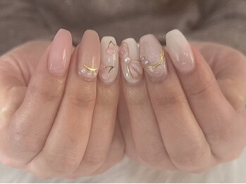 リオッサ オブ ラグーン(RIOSSA of Lagoon)の写真/カラー400色/ラメ100色と豊富◇丁寧ケア&オフ込★ワンカラーorグラデーション¥3990＊他メニューもあり