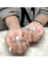 ソワ(sowa)/ミラーとラメで大人デザイン★