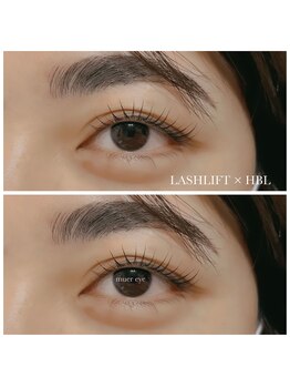 ミュエアイ(muer eye)/HBL×ラッシュリフト