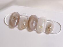 リンクネイル 渋谷(LINK NAIL)/3月韓国ワンホン定額☆¥7930