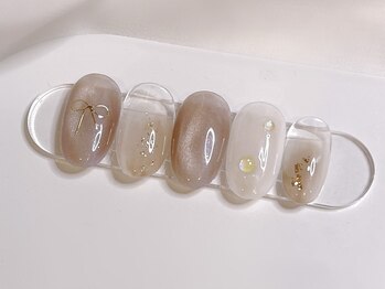 リンクネイル 渋谷(LINK NAIL)/3月韓国ワンホン定額☆¥7930