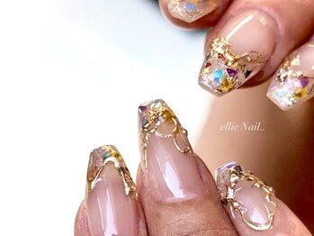 エリーネイル(ellie Nail)/指先が煌めく/シェルmirror凹凸