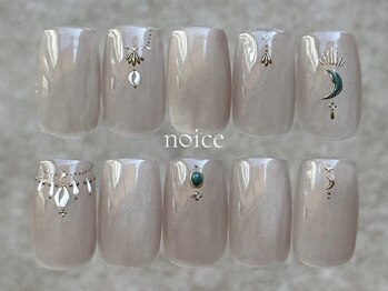 ノイスネイル(noice nail)/8月9月MonthlyDesign