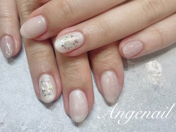 アンジュネイル(Angenail)の写真/【初回他店オフ無料】シンプル大人可愛いデザインが沢山☆オフィスでもOKなキレイめデザインも充実