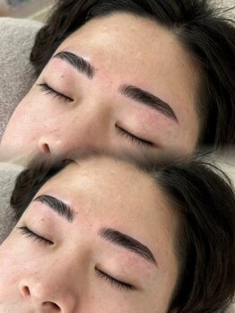 ユニブロウ アメ村心斎橋(UNI BROW)/[心斎橋]ハリウッドブロウ+眉WAX