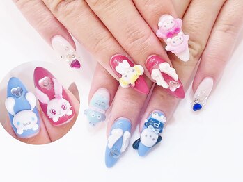 ネイルコレクション ピンク(Nail Collection Pink)/付け放題+キャラクター追加