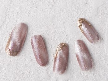 サンミーゴネイル 神戸店(Sunmego Nail)/マグネット×先端デコボコミラー