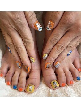 ネイルサロン ブリリアント(Nail Salon Brilliant)/キャラネイル10フット