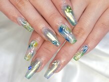 エムネイル(M-Nail)/★フラワーユニコーンネイル★