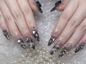 ワイワイ(yy)/ブラックゴテゴテデザイン^_^