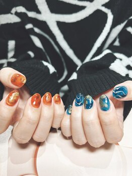 アウラ 新宿西口店(aura)/ネイリスト吉野☆お客様ネイル