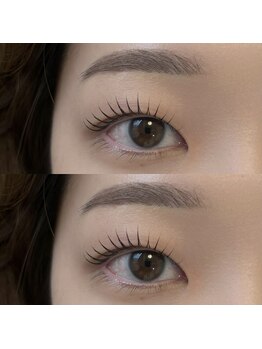 ル ボウ(le.beau)/まつげパーマ＋眉毛wax