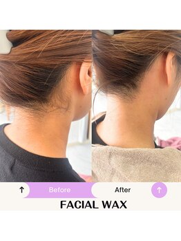 929 アイラッシュアンドビューティーサロン/パーツWAXうなじ