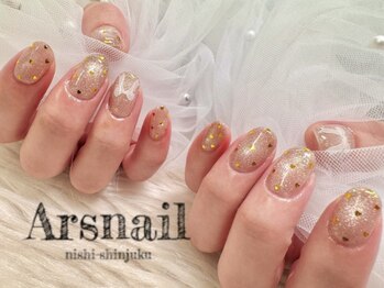 アルスネイル(Ars nail)/ハートドットネイル