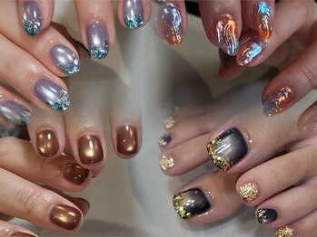 アンベリール(Embellir)の写真/【見る度にときめく指先へ☆】ニュアンスネイル,韓国ネイル,人気のマグネットネイルの新色を豊富にご用意◎