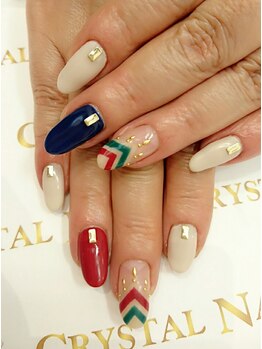 クリスタルネイル ボンベルタ橘店(CRYSTAL NAIL)/アートネイル