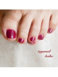 フットワンカラーネイル