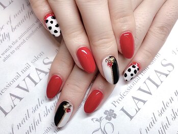 プロフェッショナル ネイルサロン ラヴィアス(LAVIAS)/【ジェル】お好きなアート6本