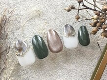 レアレアネイル(Lealeanail)/【パラジェル】オータムネイル