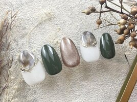 【パラジェル】オータムネイル