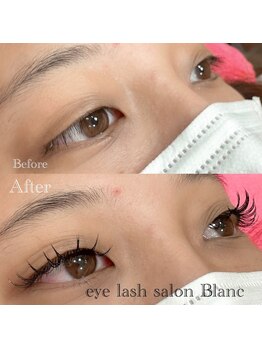 ブラン イオンモール福津店(Eyelash Salon Blanc)/マツエク/目力UPで準備万端！