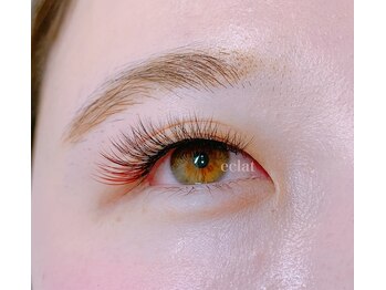 エクラ 朝霞店(eclat)/カラーまつげでアクセント