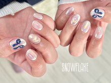 スノーフレーク(Snowflake)/定額デザイン¥8000