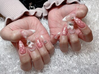 レアネイル 新宿(le'a nail)/桜ネイル